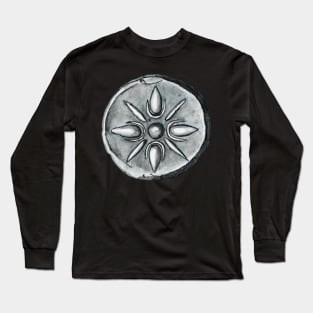 Miletus Star Coin Original Watercolor Long Sleeve T-Shirt